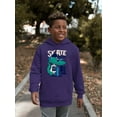 thumbnail image 2 of Cool Crocodile Skater Hoodie Juniors -Image by Shutterstock,  Small, 2 of 4