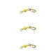 thumbnail image 5 of Broche de pesca Toystoory Hebilla de bloqueo fuerte y resistente Limon amarillo, 5 of 6