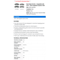 thumbnail image 2 of Rear Brake Pad Set - Compatible with 2019 - 2020 Freightliner Sprinter 4500 - Power Stop, 2 of 2