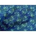 thumbnail image 4 of oneOone Cotton Cambric Teal Green Fabric Batik Sewing Fabric By The Yard Printed Diy Clothing Sewing Supplies 42 Inch Wide, 4 of 4