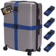 thumbnail image 1 of Correas de equipaje GORILLA GRIP Heavy Duty, paquete de 4, ajustables, azules, 1 of 9