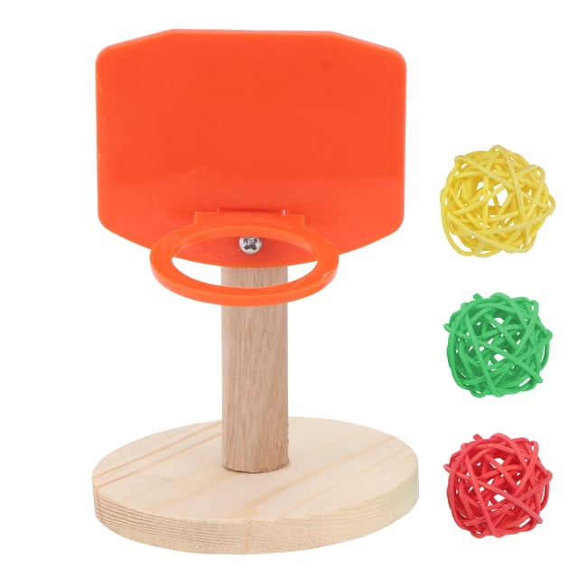 KAKOWELY 1 Set Bird Shooting Toy Training Educating Basketball Stand (Random Color),4.45X"X2.95"X2.95"