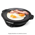 thumbnail image 3 of Comal Electrico American 24 cm 1000 W Negro Modelo 6028, 3 of 4