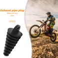 thumbnail image 4 of Tapón de purga de aire para tubo de escape de motocicleta, tapón de lavado de silenciador pequeño (negro) Hugtrwg Para estrenar, 4 of 9