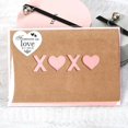 thumbnail image 4 of Tarjetas de amor de papel kraft de 5 piezas, tarjetas de regalo de corazón rosa, tarjetas de mensaje de San Valentín, 4 of 4