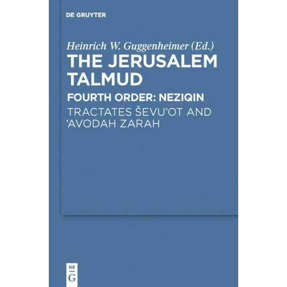 Studia Judaica Tractates Sevu'ot and 'Avodah Zarah, Book 61, (Paperback)