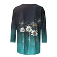 thumbnail image 4 of Blouses For Women Summer Sexy Trendy Womens Tops Summer Plus Size Summer Long Sleeve Shirts For Women Short Peasant Blouses For Women Renaissance Womens T Shirts Graphic Books, 4 of 5