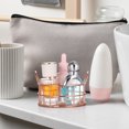thumbnail image 3 of FRCOLOR storage box Rose Gold Metal Storage Basket for Cosmetics Snacks or Sundries Stainless Steel Multifunctional Practical,3.94"X3.94"X2.76", 3 of 5