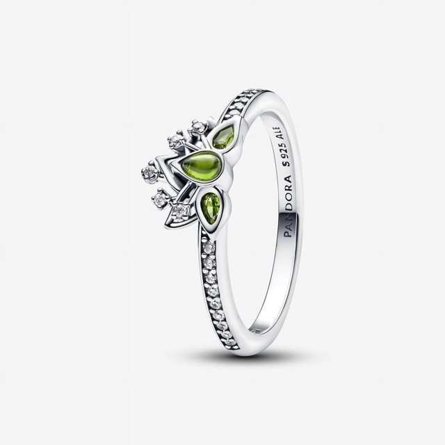 Pandora Anillo Tiara Disney Princess Tiana 193653C01-5 con Caja de obsequio (5)