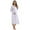 Long Grey, variant on Women's Maternity Nursing Nightgown Button Down V-Neck Breastfeeding Nightshirt Long/Short Sleeve Pregnancy Sleep Dress Ladies Labour Delivery Gown with Pocket