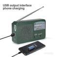 thumbnail image 1 of Emergency Weather Radio Am/fm/siren Radios Solar Hand Crank Self Powered & Led, 1 of 4