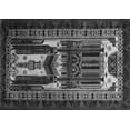 thumbnail image 1 of Ahgly Company Indoor Rectangle Persian Gray Traditional Area Rugs, 2' x 5', 1 of 1