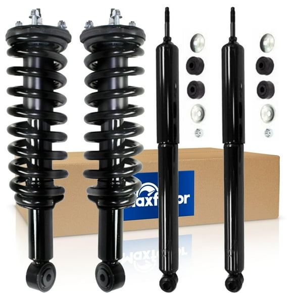 Maxfavor Front Complete Struts Rear Shocks fit for Toyota Sequoia 2001 2002 2003 2003 2004 2005 2006 2007 4.7L Quick Strut Assembly, NOT for Air Leveling Suspension