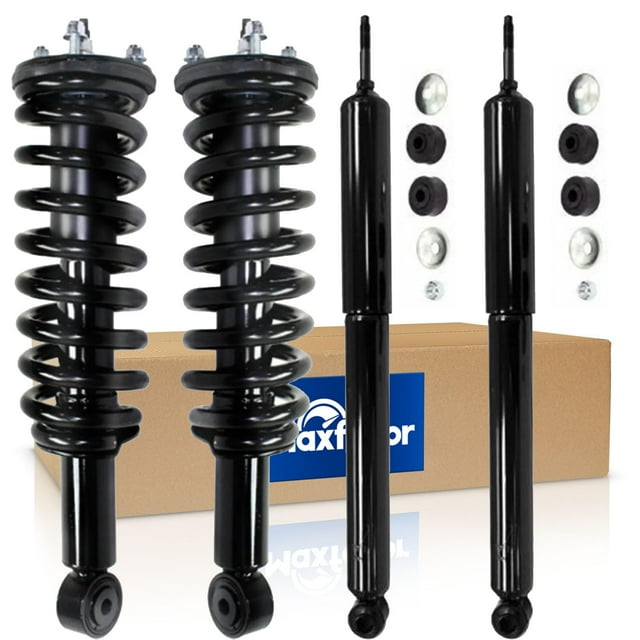Maxfavor Front Complete Struts Rear Shocks fit for Toyota Sequoia 2001 2002 2003 2003 2004 2005 2006 2007 4.7L Quick Strut Assembly, NOT for Air Leveling Suspension