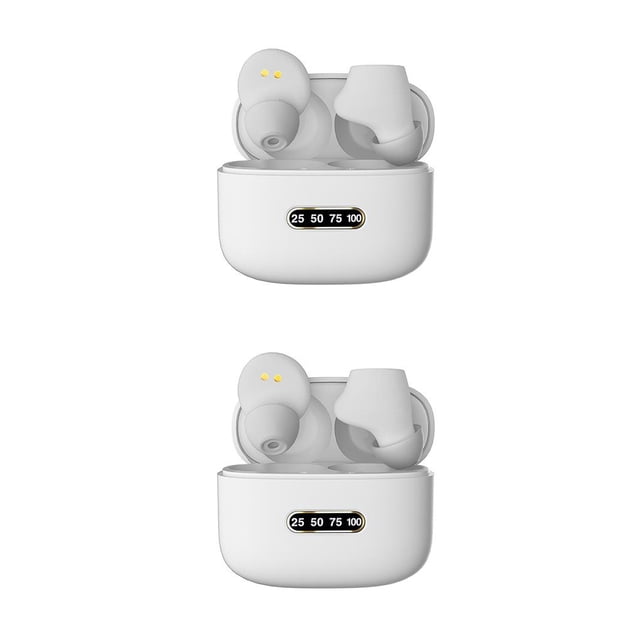Auricular Monstrate IXP5 Bluetooth a Prueba de Agua Auriculares para Música Blanco 2Conjunto