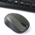 thumbnail image 2 of Clavier et souris compacts sans fil et silencieux – Noir, 2 of 5