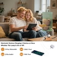 thumbnail image 5 of Touch-Control 3-Color Desk Lamp with Plug – Energy-Saving LED + 3 Simultaneous Charging Ports Bearsa, 5 of 8
