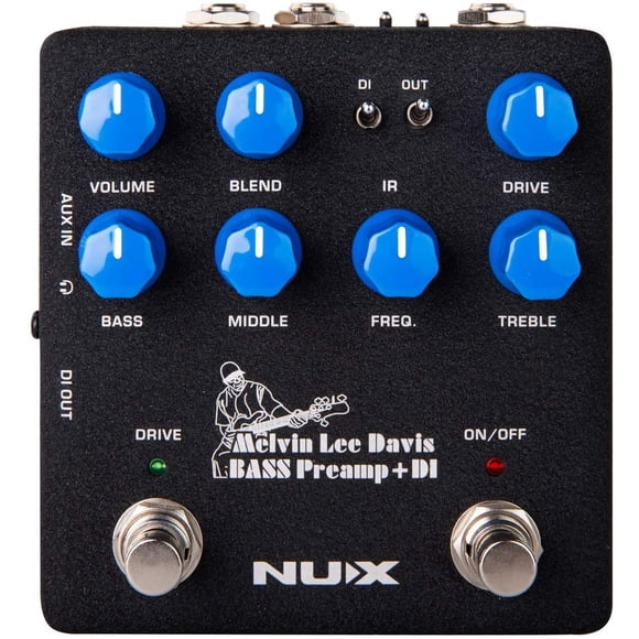 NUX Melvin Lee Davis Bass Preamp + DI