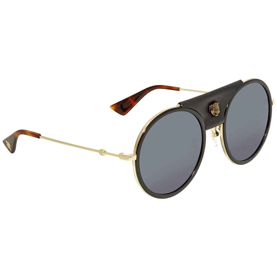 Gucci Grey Sunglasses GG0061S 016 56 