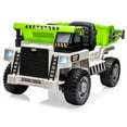 thumbnail image 1 of 4WD Ride On Dump Truck, Ride On Car with Remote Control, 12V Kids Electric Car, Ride On Toys with Electric Dump Bed, Dos velocidades, Música para niños, 1 of 8