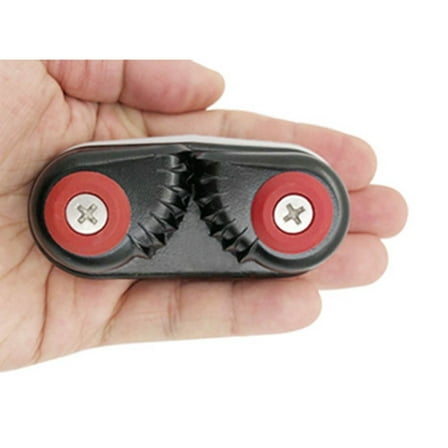 Black Aluminum Alloy Rope Clamps for Ships and Sailboats