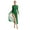 Green, variant on Haitryli Women Ballet Lyrical Dance Dress Rhinestone Flowy Maxi Dresses Long Sleeve Split Ballet Leotard Burgundy M