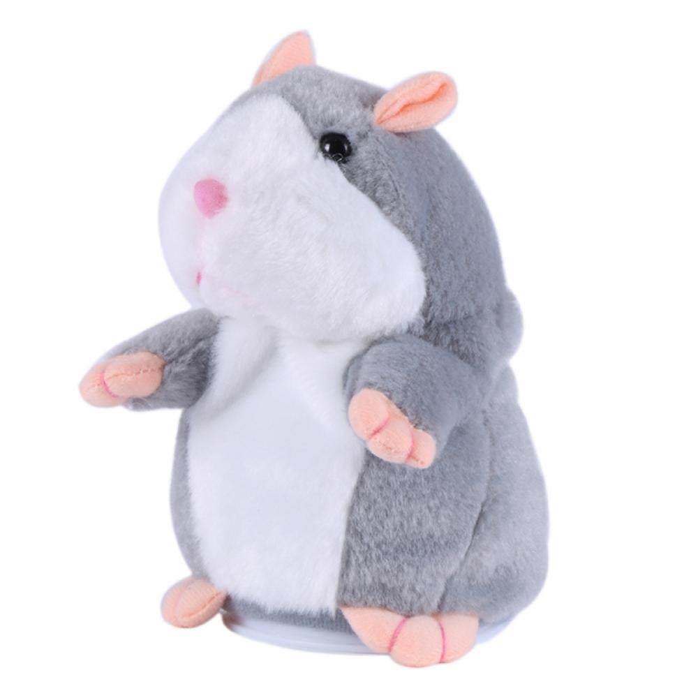 Talking Hamster Plush Toy Lovely Speaking Sound Record Repeat Kids Toy Gift 
