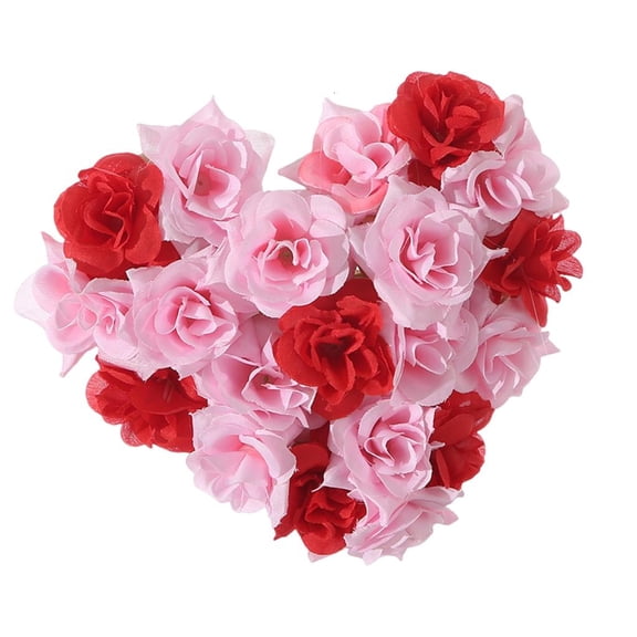 HILOGEL Romance Heart Shape Wreath Adornment Perfect For Valentine's Day Decoration