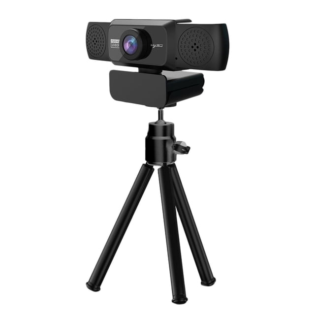 Cámara web 1080P con micrófono, cámara web, cámara micrófonos de transmisión por secuencias, 90 degree cámara de computadora, enchufe
