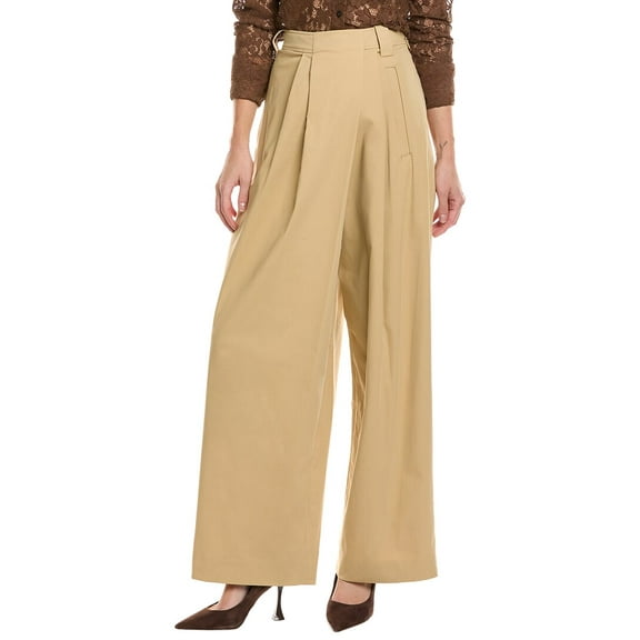 A.L.C. womens Brody Pant, 6, Beige