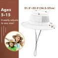thumbnail image 5 of Tirrinia Sun Bucket Hat with Wide Brim,UPF 50+ Protection,Foldable for Fishing Hiking,Hunting, Golf Summer Hat Unisex, 5 of 7