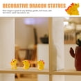 thumbnail image 3 of OULII 12Pcs Decorative Dragon Statues Resin For Doll House Landscape Decor, 3 of 5