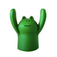 thumbnail image 1 of CNKOO Cartoon Style Message Holder Anti-wear Resin Pig Panda Cat Frog Card Stock Clip for Desktop, 1 of 10