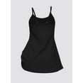 thumbnail image 5 of FLYCURVY Plus Size Cami with Built in Bra Women Tank Top Casual Solid Color Adjustable Shoulder Strap, 5 of 7