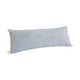 thumbnail image 2 of Almohada larga de terciopelo para dormir de lado - 60 cm/23,62 pulgadas - Suave almohada para sofá y cama - Cojín para dormir en dormitorios y mesitas de noche - Opciones en rosa, amarillo, gris y, 2 of 6