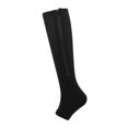 thumbnail image 2 of Medical Compression Socks Zipper Professional Leg Support Thickened Women's Socks, 2 of 5