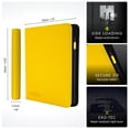 thumbnail image 2 of Archivador para cartas coleccionables Vault X 12 XL 624 cartas amarillo, 2 of 8