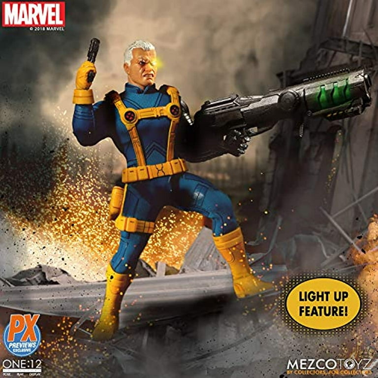 Mezco One: 12 Collective: Marvel Cable (X-Men Version) Action