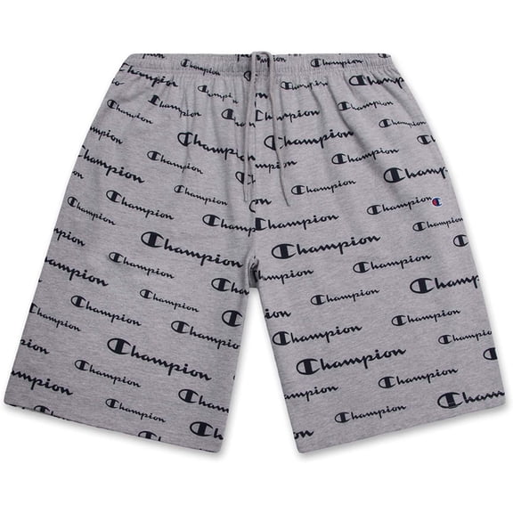 Big and Tall Shorts for Men - Athletic Shorts Loose Fit Performance Shorts Heather Grey Navy 3X