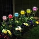 thumbnail image 4 of Luz Led Solar Para Exteriores, Lámpara De Flor De Tulipán Solar Para Jardín, Lámpara Led De Tulipán Para El Hogar, Lámpara De Jardín, Lámpara De Flor Nocturna Para Paisaje 6 Uds. Guardurnaity HA035665-00, 4 of 6