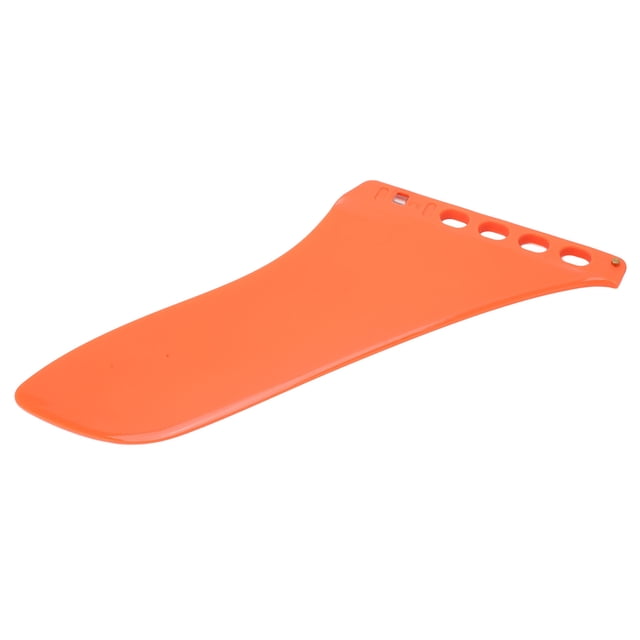 Surfboard Tail Fin, PVC Stable Surfboard Fin Bright Orange Streamlined High Maneuverability For Water Sports