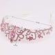 thumbnail image 4 of Didder Tiaras y coronas plateadas para mujer, coronas de tiara de cristal rosa para mujeres y niñas, corona elegante con peines, corona de princesa, tiara, coronas de cumpleaños para mujeres, novia, b, 4 of 4
