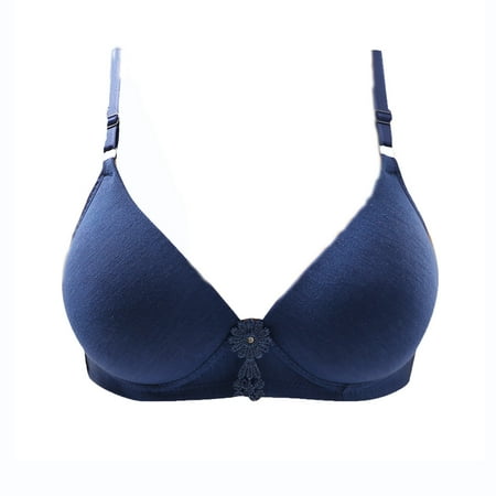 Fesfesfes Bras for Women Wireless Ladies Comfortable Shaping Bra Underwear Bras Push-Up Bra