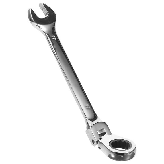 Combination Wrench Ratcheting Tool Tools Open Flexible Wratchet Adjustable Spanner Wrenches 45 # Steel