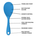 thumbnail image 4 of Silicone Rice Paddle Spoon Non Stick Heat Resistant Kitchen Gadge Rice Spoon,Rice Scooper, 4 of 5