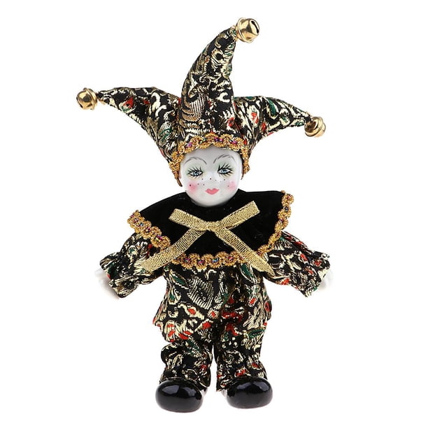 Muñecas de porcelana coleccionables 16cm Muñeca de Decoración Dormitorio Sala de Oficina de San Valentín Oro Magideal Muñecas de porcelana coleccionables