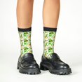 thumbnail image 4 of Fuzoiu St. Patrick's day Print Kids Socks For Boys Girls,Grip Crew Socks with Non Slip,Lightweight Stretch Crew Socks,Toddlers Crew Boot Socks, 4 of 5