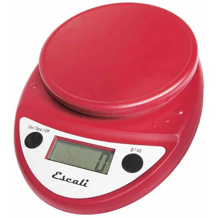 Escali Primo Digital Food Scale P115wr Warm Red Escali Primo Digital Food Scale P115wr Warm Red