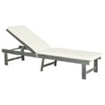 thumbnail image 2 of Safavieh Inglewood Outdoor Modern Chaise Lounge Chair with Cushion, 2 of 7