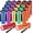 Bright, variant on 20 count Mini Flashlights Bulk, Bright Handheld Flash Light with Lanyard Small LED Flashlights for Night Reading Hurricane Camping Hiking, Not Included(Bright)